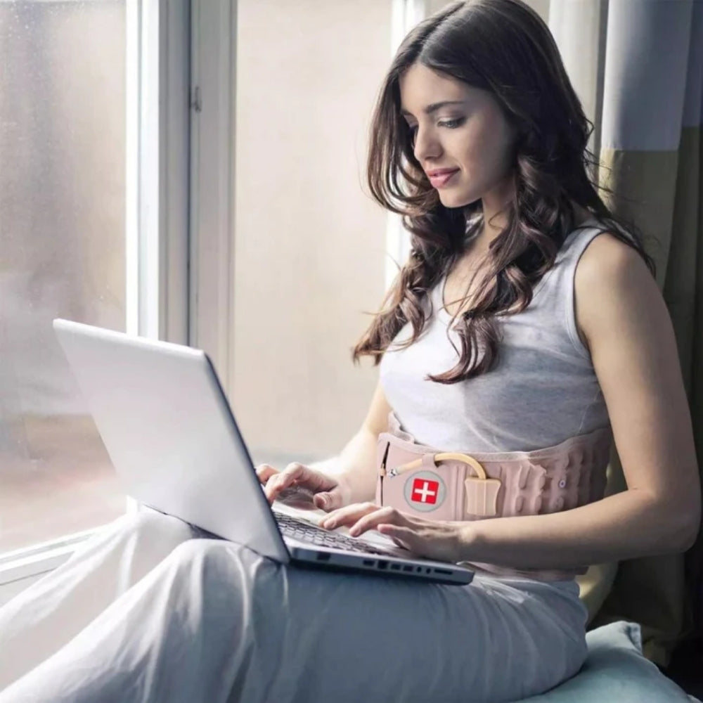 حزام تخفيف الضغط ودعم الظهر