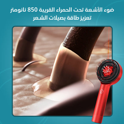 مشط تدليك فروة الرأس متعدد الوظائف