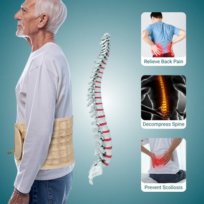 حزام تخفيف الضغط ودعم الظهر